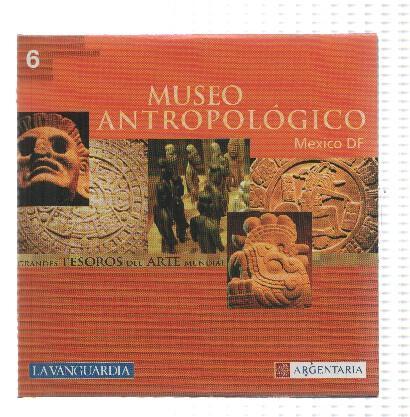 CD-Rom: MUSEO ANTROPOLOGICO, MEXICO DF - Tesoros del Arte Mundial: Numero 06 (La Vanguardia)