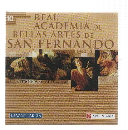 CD-Rom: ACADEMIA ARTES SAN FERNANDO, MADRID - Tesoros del Arte Mundial: Numero 10 (La Vanguardia)