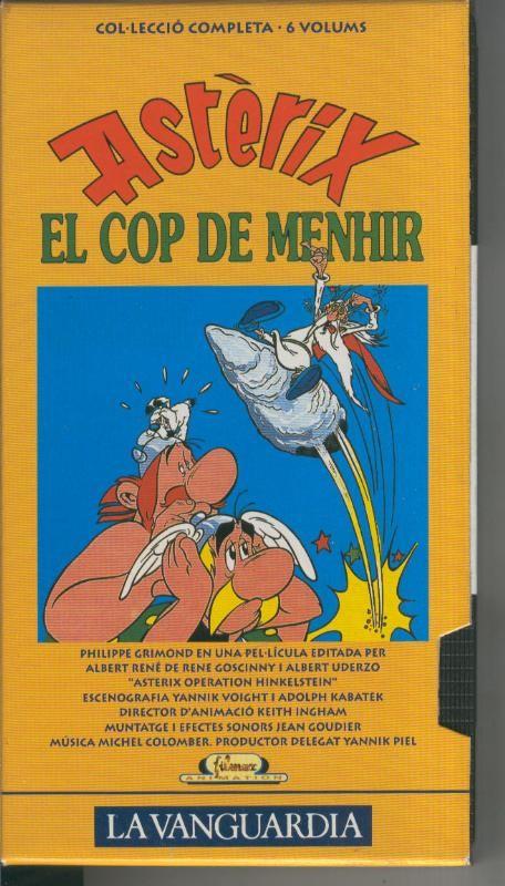 Video VHS: Asterix numero 02: El cop de Menhir