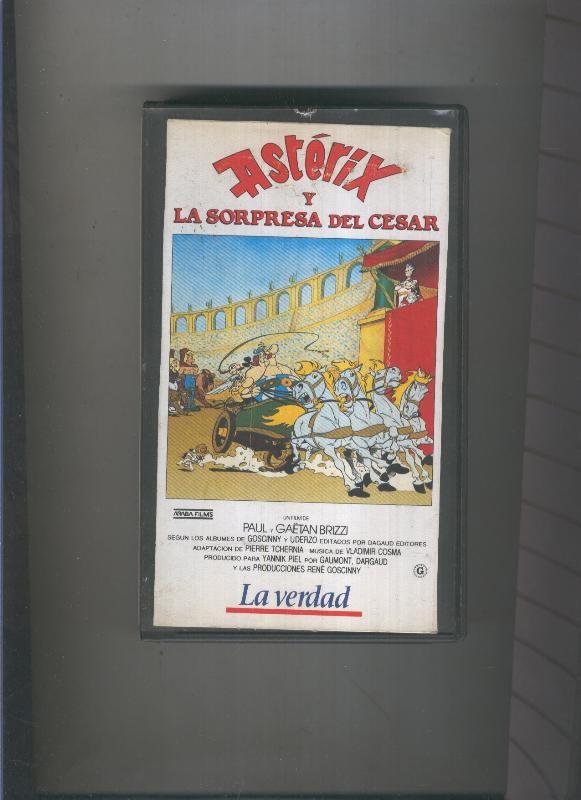 Video VHS: Asterix y la sorpresa del Cesar