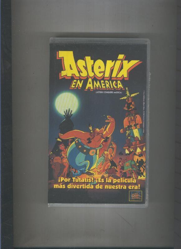 Video VHS: Asterix en America