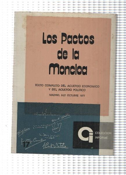 Los pactos de la Moncloa