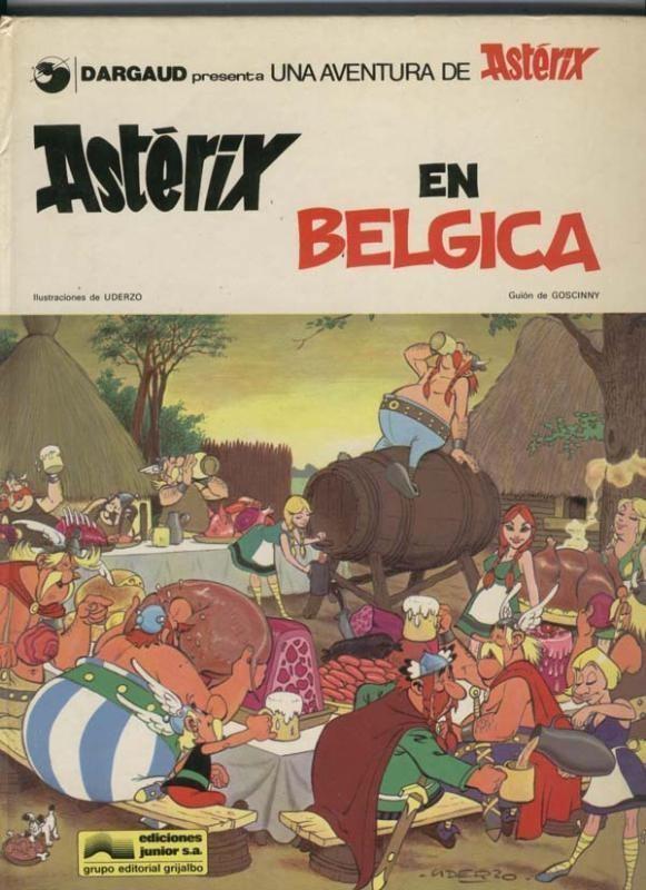 Asterix edicion 1979: En Belgica (numerado 1 en interior)