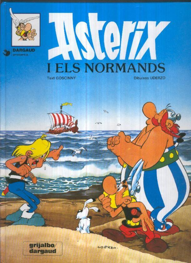 Asterix: Els normands (numerado 8 en el lomo)