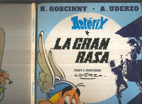 Asterix: La gran rasa (cubierta en mal estado en especial lado lomo)