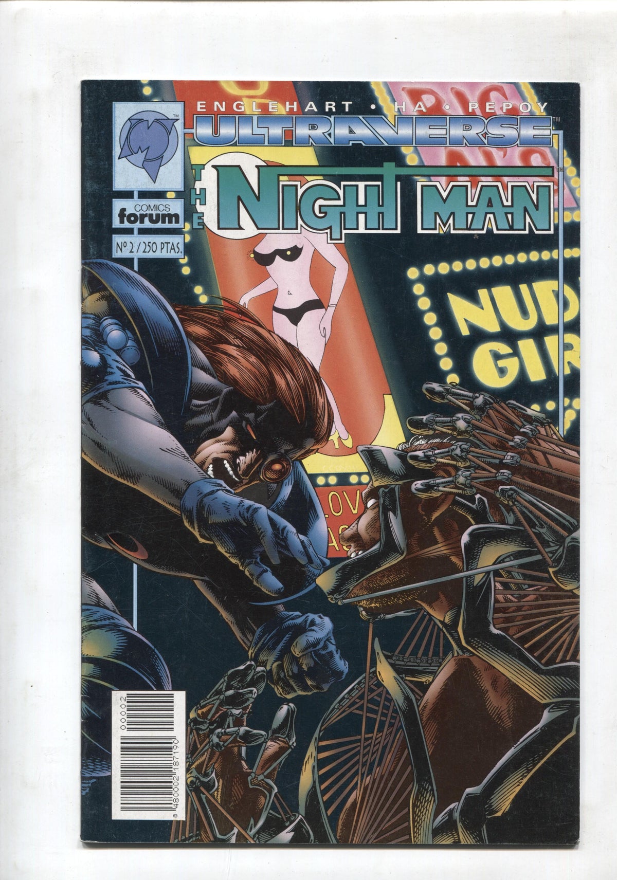 Night Man numero 2: Machacado