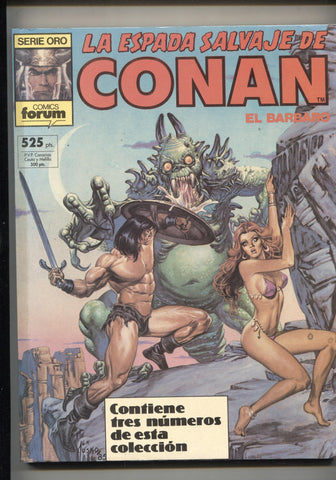 La Espada Salvaje de Conan primera edicion retapado numero 056 al 058