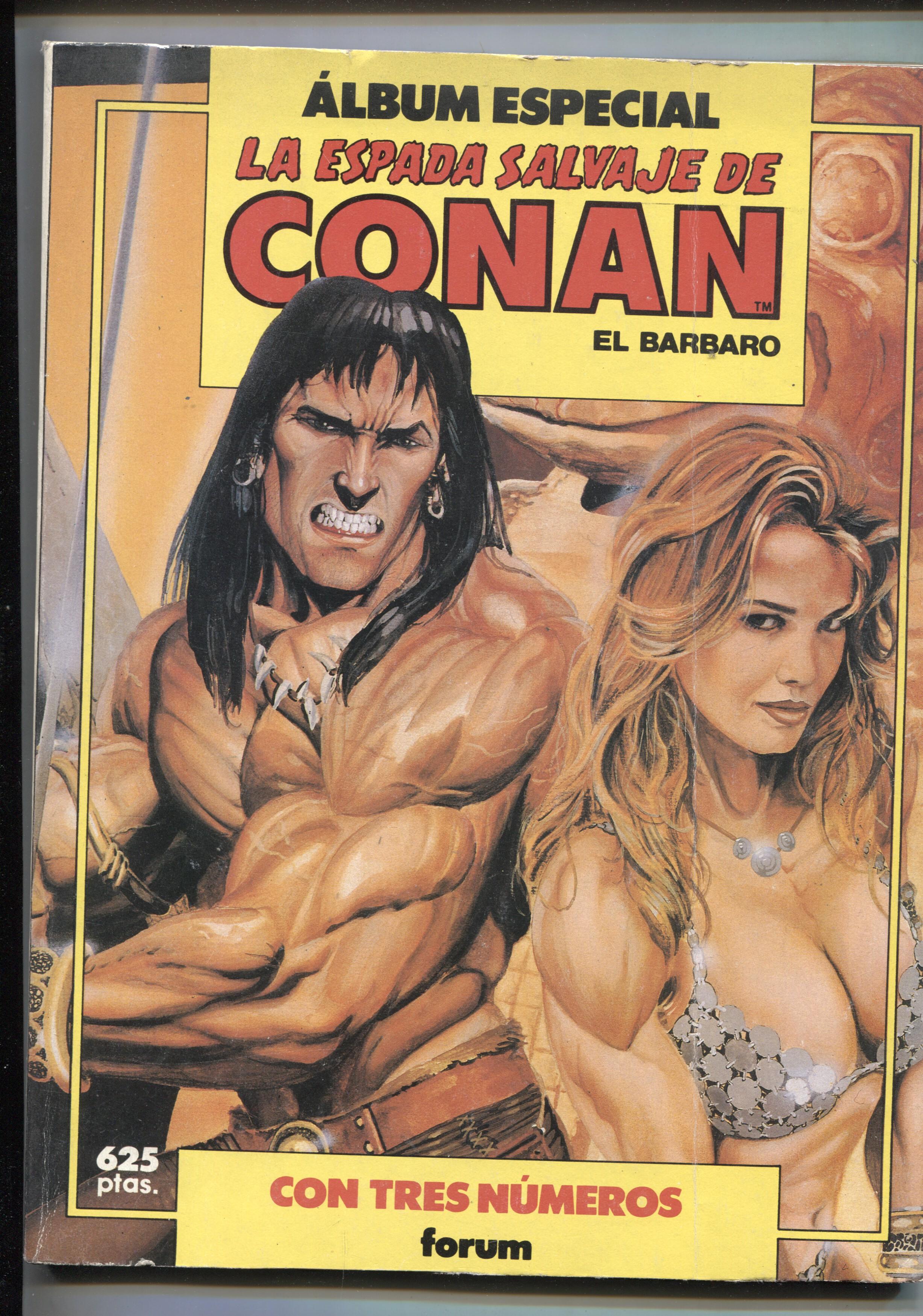 La Espada Salvaje de Conan primera edicion retapado numero 096 y 097