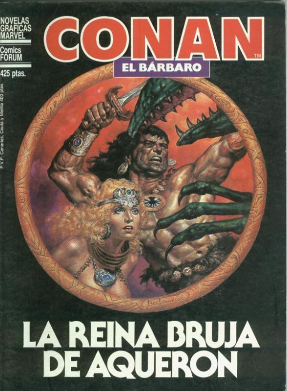 Planeta: Novelas Graficas Marvel: Conan el barbaro: la reina bruja de Aqueron.