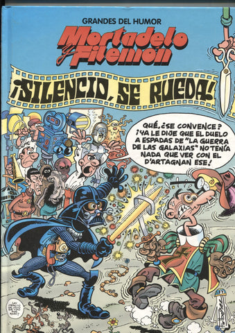 El Periodico: Grandes del Humor numero 18: Mortadelo y Filemon: Silencio se rueda