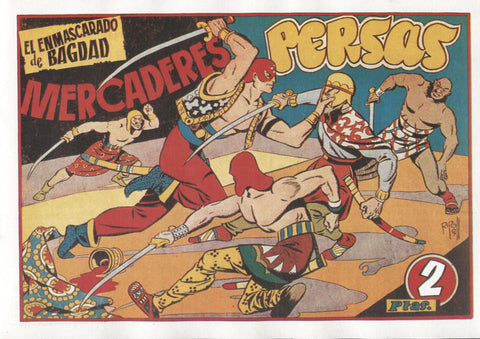 Facsimil: El Enmascarado de Bagdad numero 04: Mercaderes persas