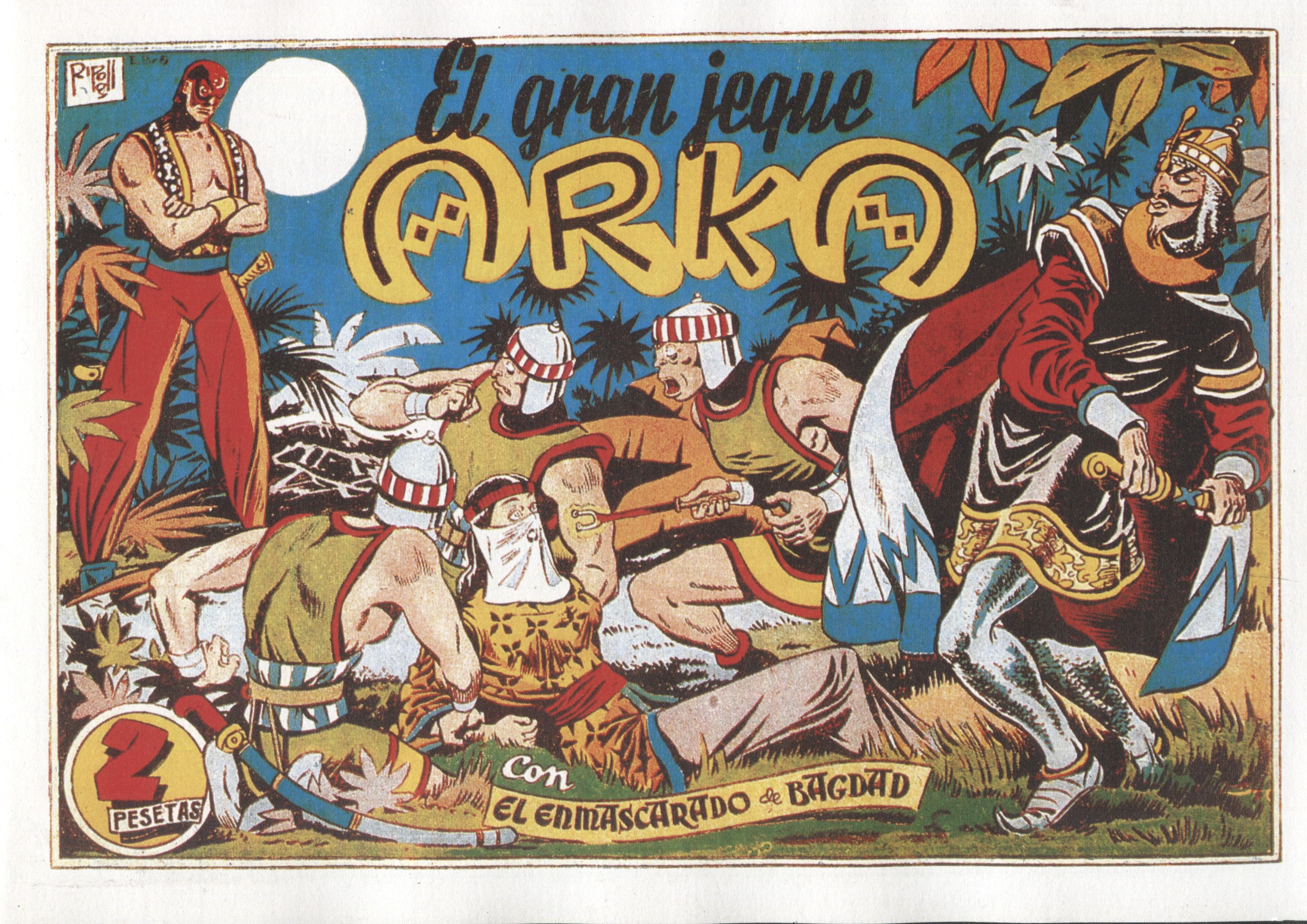 Facsimil: El Enmascarado de Bagdad numero 05: El gran jeque Arka