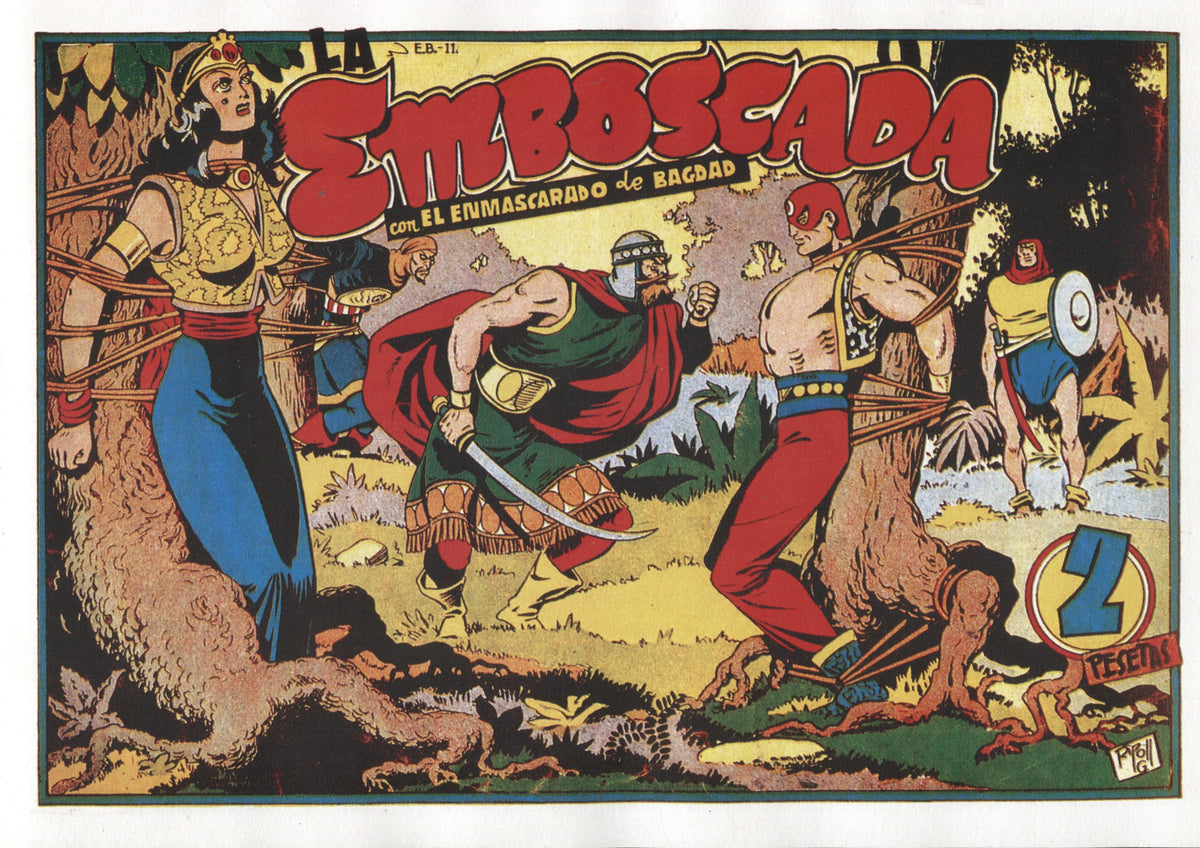 Facsimil: El Enmascarado de Bagdad numero 11: La emboscada