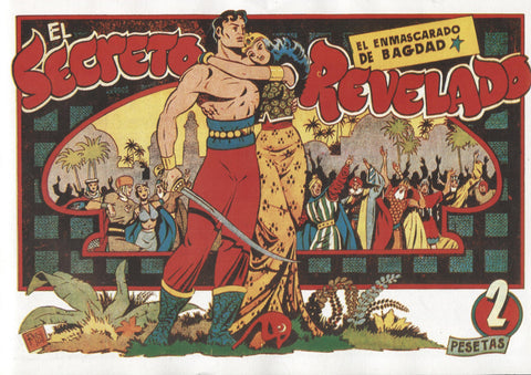 Facsimil: El Enmascarado de Bagdad numero 12: El secreto revelado