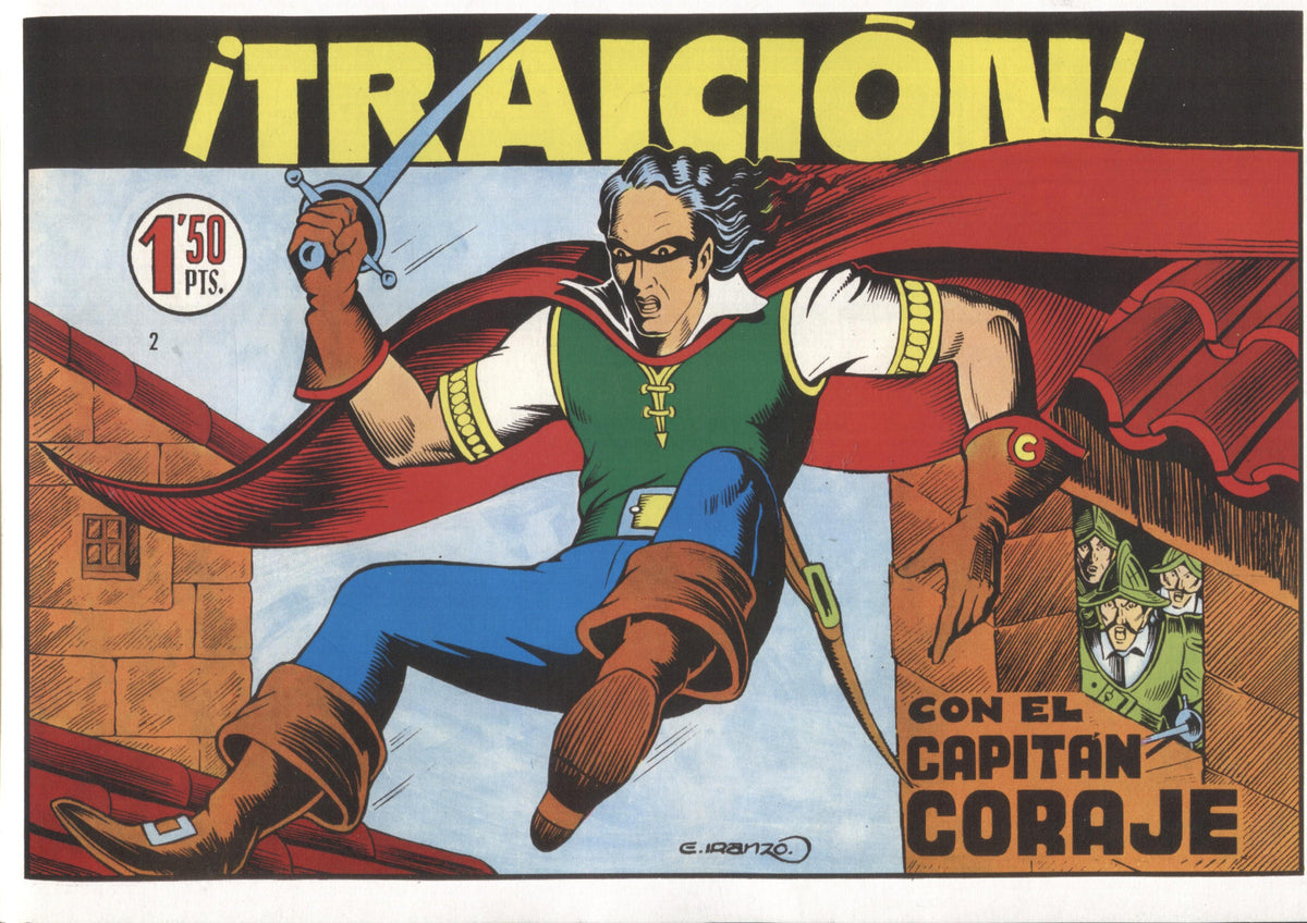 Facsimil: El Capitan Coraje numero 02: Traicion