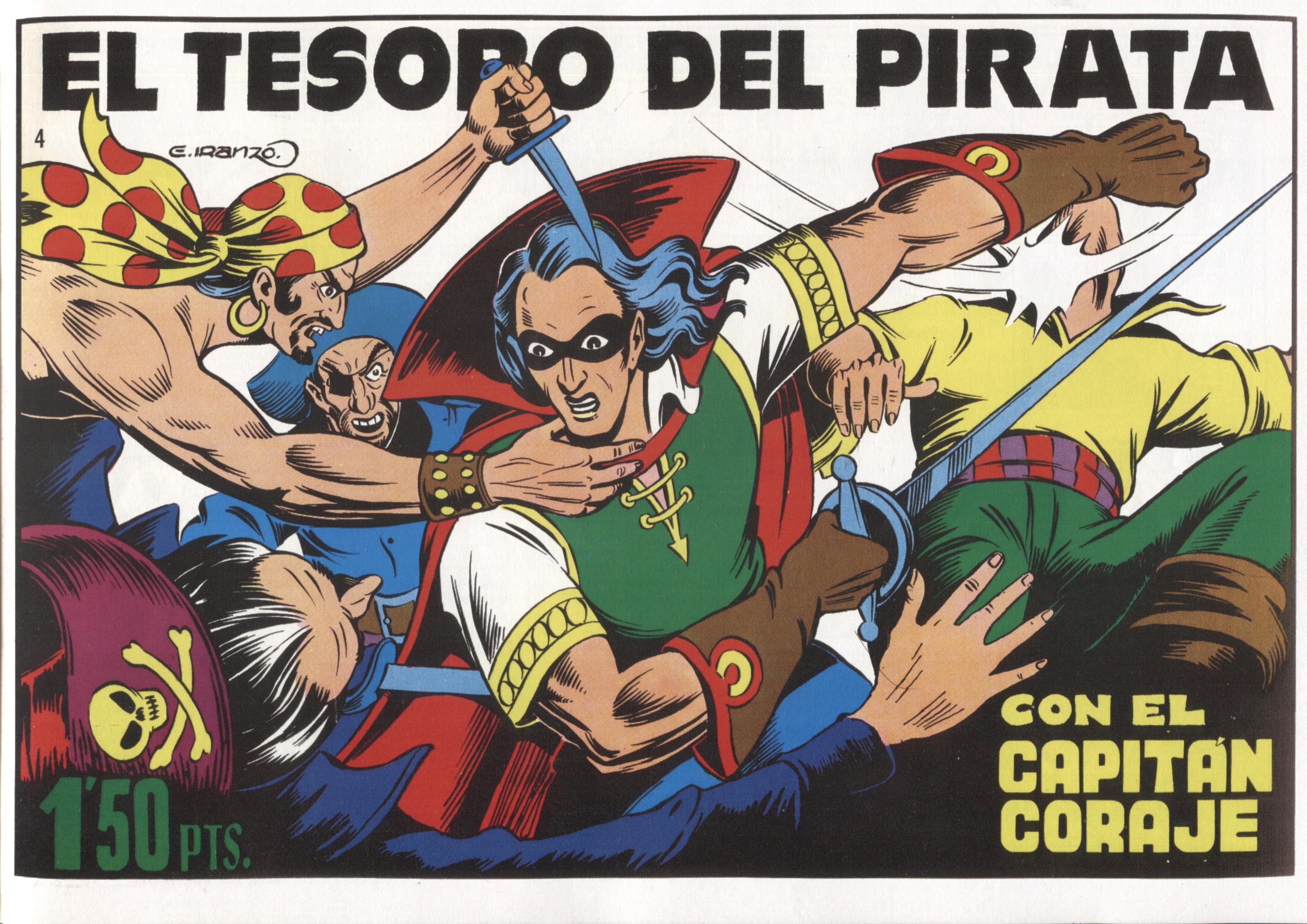 Facsimil: El Capitan Coraje numero 04: El tesoro del pirata