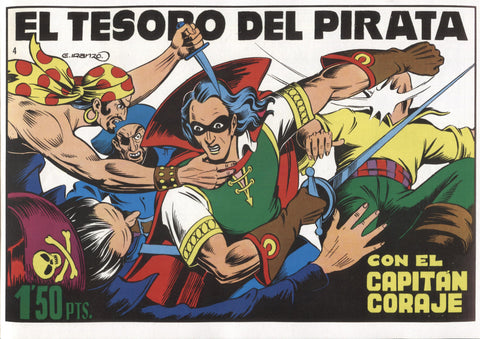 Facsimil: El Capitan Coraje numero 04: El tesoro del pirata