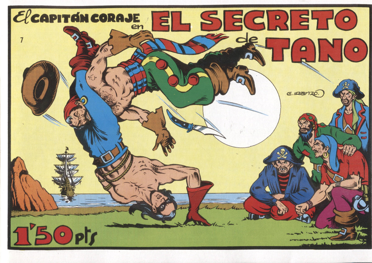 Facsimil: El Capitan Coraje numero 07: El secreto de Tano
