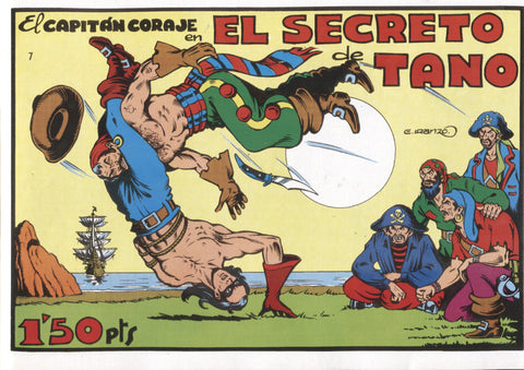 Facsimil: El Capitan Coraje numero 07: El secreto de Tano