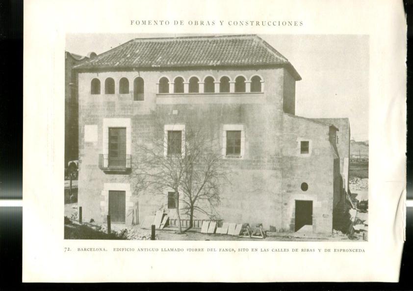 Fomento de Obras y Construcciones lamina 071/072: Barcelona 