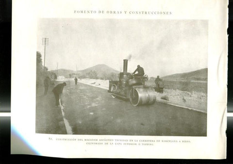 Fomento de Obras y Construcciones lamina 081/082: Barcelona 