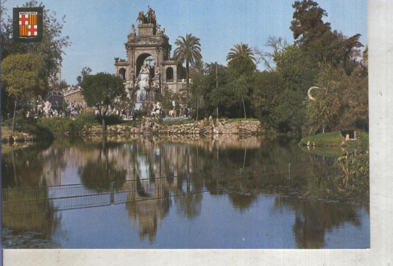 Postal 016234: Cascada del parque de la ciudadela de Barcelona