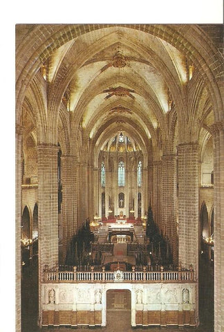 Postal 020807 : Catedral de Barcelona