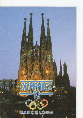 Postal 022391 : Olymphilex 92 Barcelona