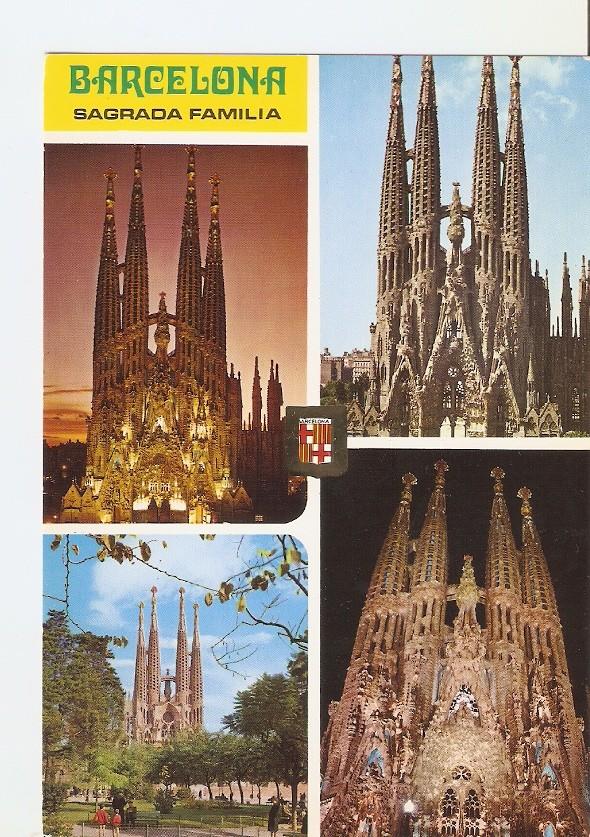 Postal 022920 : Sagrada Familia, Barcelona