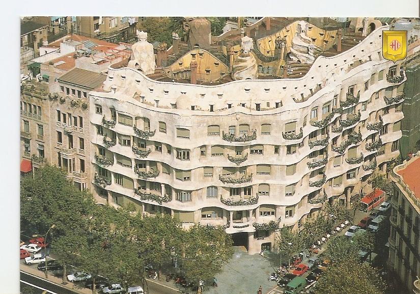 Postal 023367 : Casa Milà. La Pedrera, Barcelona