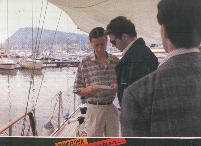 Caratula cine: Barcelona connection, un film de Miquel Iglesias Bonns, numerada 07 en trasera