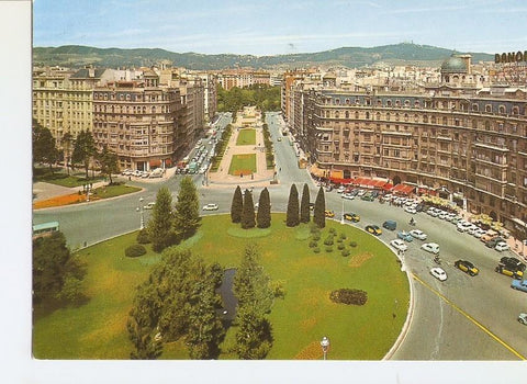 Postal 035870 : Barcelona. Plaza Calvo Sotelo y Avda. Gral. Goded