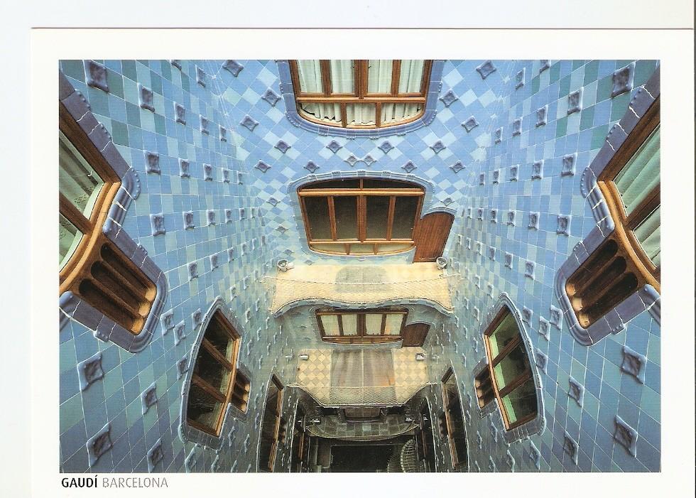 Postal 039690 : Gaudi Barcelona. Casa Batllo (1904-1907)