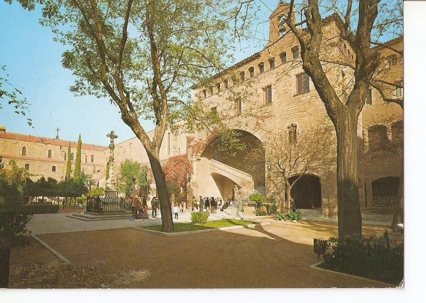 Postal 040312 : Barcelona. Jardines de la Biblioteca Central