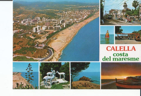 Postal 017015:  CALELLA Barcelona - Vistas de Calella Maresme Turistic CIT