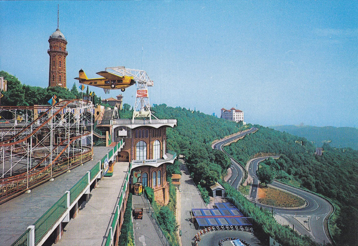 Postal 60054: Parque de atracciones Tibidabo (Barcelona)  