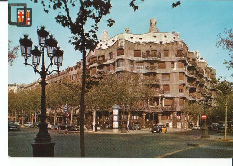 Postal-Postcard 17574: BARCELONA - La Pedrera. Paseo de Gracia