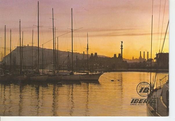 Postal 047016 : Barcelona. Puerto de Pescadores. Vista parcial