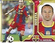 CROMO 815 LIGA 2011-12: Iniesta F. C. Barcelona