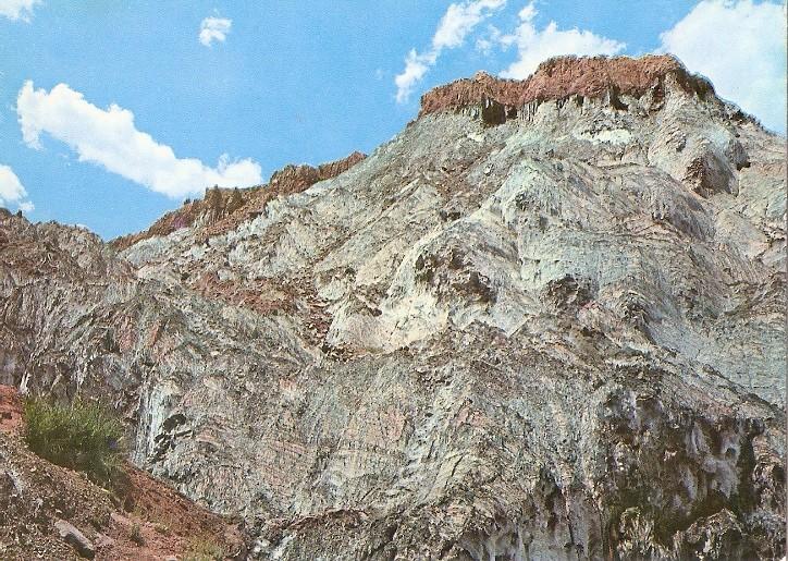 Postal 048827 : Cardona (Barcelona). Ruta Cardener-Urgellet. Montaña de Sal Gema
