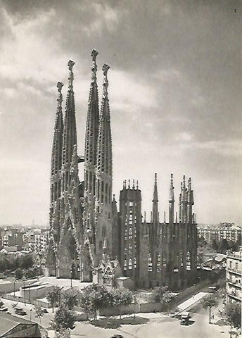 LAMINA 3567: La Sagrada Familia. Barcelona