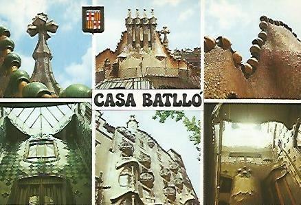 Postal 53908: BARCELONA. Casa Batllo