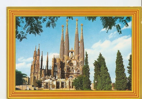 Postal 031765 : Barcelona. Templo de la Sagrada Familia