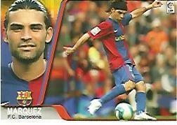 CROMO ALBUM LIGA DE FUTBOL 2007-2008: Marquez (no26) F.C. Barcelona