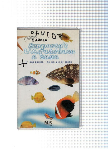 VHS-Cine: AQUARIUM DE BARCELONA - Emportat l,Aquarium a casa (Cinta Promocional Aquarium de Barcelona)