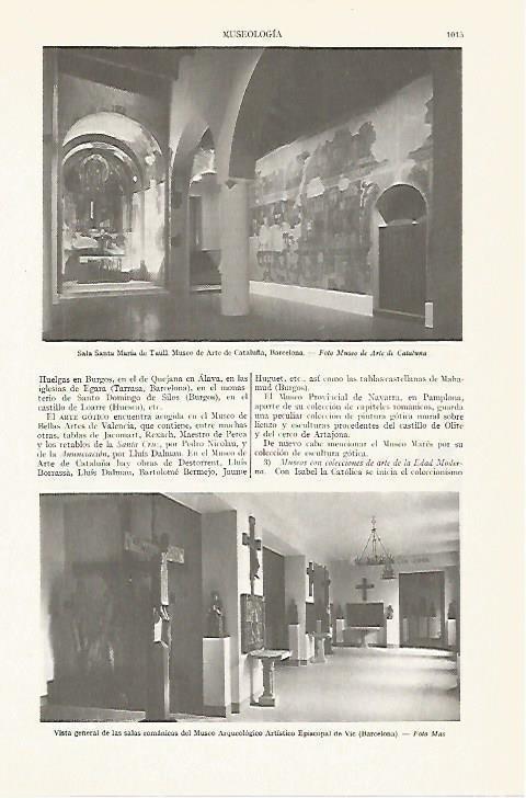 LAMINA ESPASA 13474: Museo de Arte de Cataluña en Barcelona