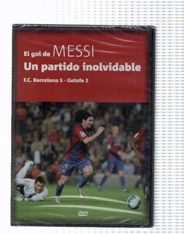 DVD-Documental: EL GOL DE MESSI - Un Partido Inolvidable: F.C Barcelona 5 - Getafe 2 (Sport 2007)