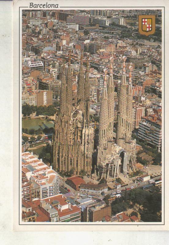 Postal 014636: Templo de La Sagrada Familia de Barcelona