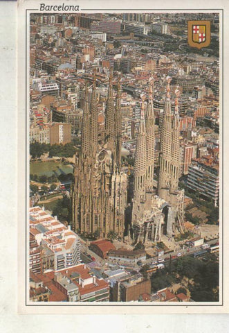 Postal 014636: Templo de La Sagrada Familia de Barcelona