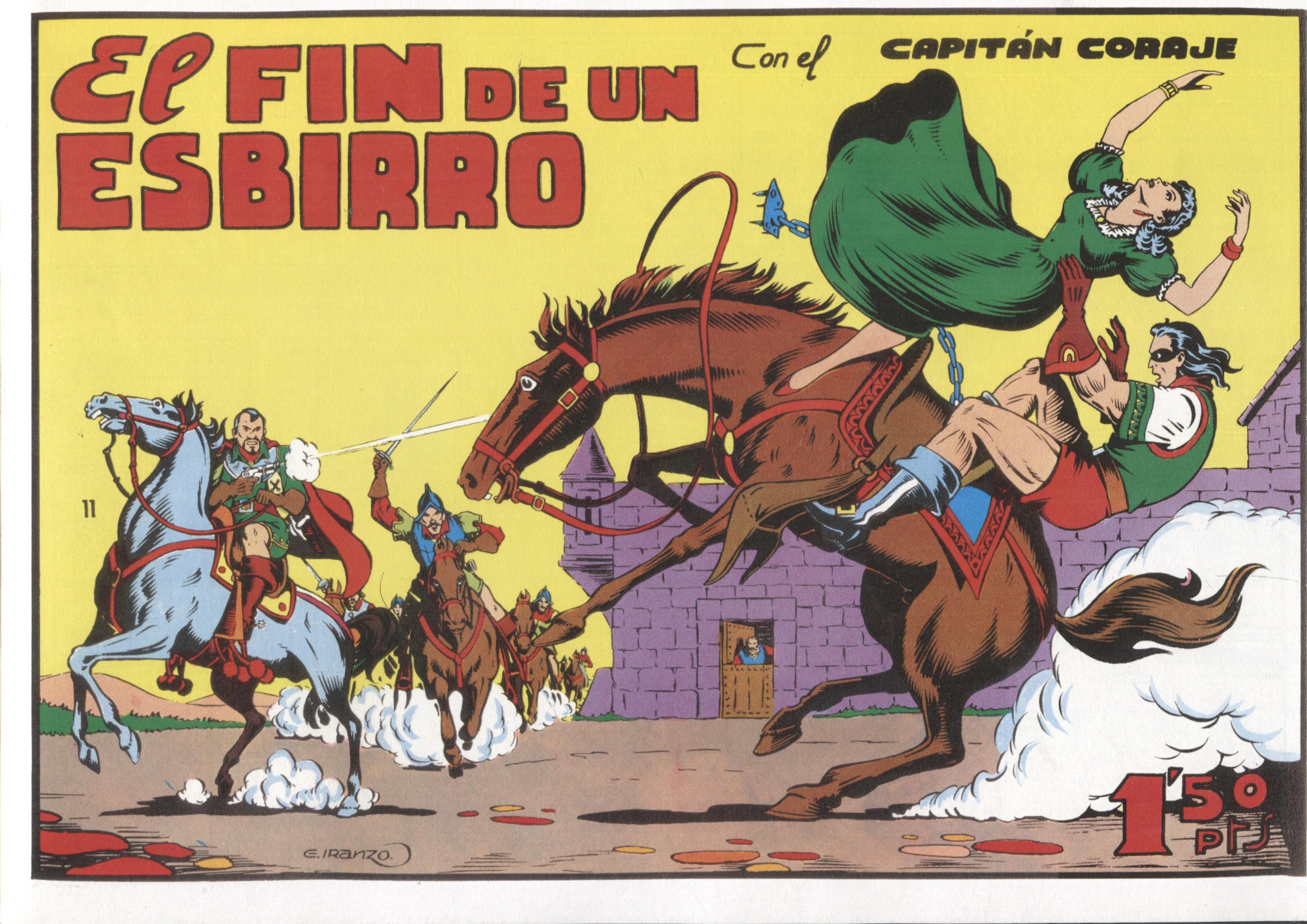 Facsimil: El Capitan Coraje numero 11: el fin de un esbirro